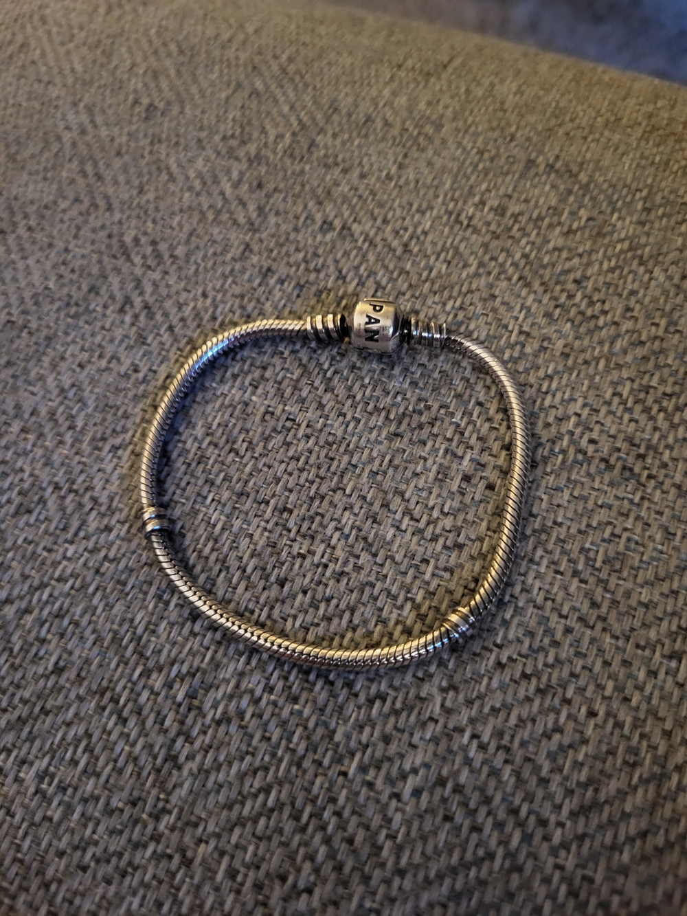 Pandora Sterling Silver Bracelet with Signature Clasp